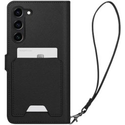 Калъф Spigen Wallet S Plus за Samsung Galaxy S23 - Черен
