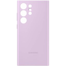 Оригинален калъф Samsung Silicone Cover за Samsung Galaxy S23 Ultra - Лилав, EF-PS918TVE