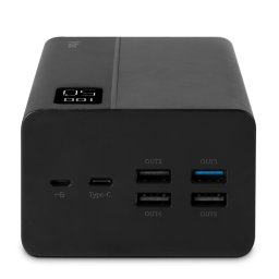 Външна батерия ttec ReCharger Mega LCD 50.000 mAh PD 20W Powerbank - Черна