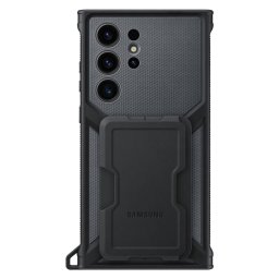 Калъф Samsung Protective Standing Cover за Samsung Galaxy S23 Ultra - Тъмно Сив, EF-RS918CBE