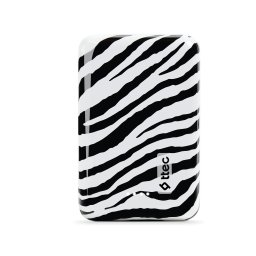 Външна батерия ttec ArtPower 10.000mAh Powerbank, Type-C - Зебра