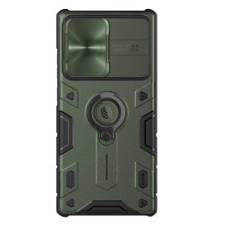 Гръб Nillkin CamShield Armor Hard Case за Samsung Galaxy S22 Ultra - Тъмно сив