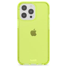 Гръб Holdit Seethru Case за iPhone 14 Pro Max - Acid Green