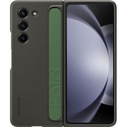 Оригинален гръб Samsung Standing Cover with Strap за Galaxy Z Fold 5 - Сив, EF-MF946CBE