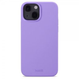 Гръб Holdit Silicone Case за iPhone 13/14 - Лилав