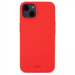 Гръб Holdit Silicone Case за iPhone 13/14 - Червен