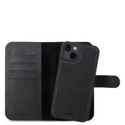 Гръб Калъф Holdit WalletCase MagnetPlus за iPhone 15 - Черен