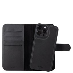 Гръб Калъф Holdit WalletCase MagnetPlus за iPhone 15 Pro Max - Черен