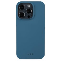 Гръб Holdit за iphone 15 Pro, Slim Case, Син