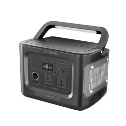 Зарядна станция ProMate POWERMINE-600 W 2 AC, 9in1, 172800mAh, DP 100W, - Черна