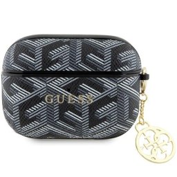 Калъф за AirPods Guess PU G Cube Charm Case за AirPods Pro - Черен