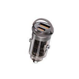 Зарядно за кола 12V ProMate TRANSDRIVE-65W, PD, QC 3.0, Type-C, USB - Черно