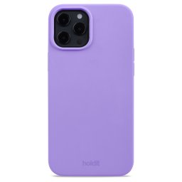 Гръб Holdit Silicone Case за iPhone 12/12 Pro - Лилав