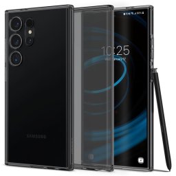Гръб Spigen Liquid Crystal за Samsung Galaxy S24 Ultra - Опушен, Прозрачен
