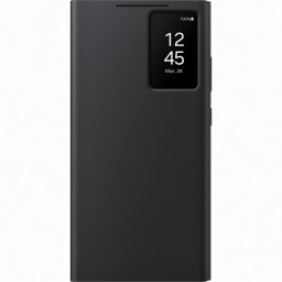 Оригинален калъф Samsung S-View Case за Galaxy S24 Ultra - Черен, EF-ZS928CBE