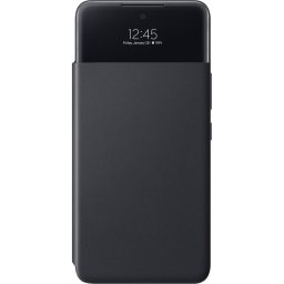 Оригинален калъф Samsung S-View Case за Galaxy A53 5G - Черен, EF-EA536PBE
