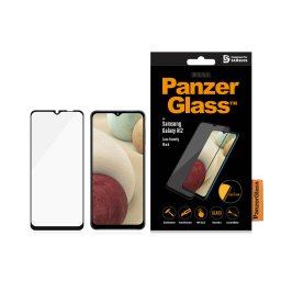 Стъклен протектор PanzerGlass за Samsung Galaxy A12 , CaseFriendly - Black