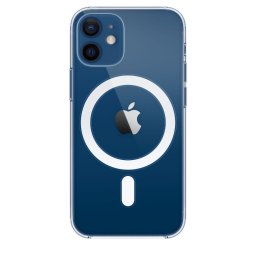 Калъф Apple Clear MagSafe Cover за iPhone 12 mini - Прозрачен, MHLL3ZE/A A