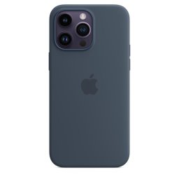 Оригинален гръб Apple за Iphone 14 Pro Max Silicone Case with MagSafe - Storm Blue