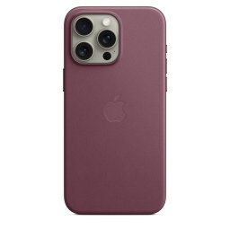 Оригинален гръб Apple за Iphone 15 Pro Max FineWoven Case w MagSafe - Mulberry