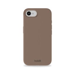 Гръб Holdit за iPhone 17E, iPhone 16E, Silicone Case, Кафяв