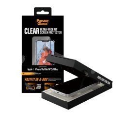 Стъклен протектор PanzerGlass за Iphone 17e/16e/14/13/13 Pro, UWF w. Fastfit in-a-box