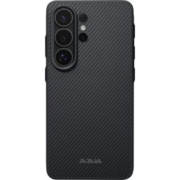 Гръб Pitaka Cairn Case за Samsung Galaxy S26 Ultra, Aaron button - Black/Grey