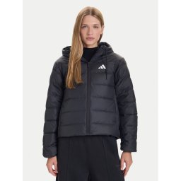 adidas Пухено яке Essentials Climawarm KC1580 Черен Regular Fit