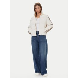 Guess Зимно яке V5BL11 WGYC2 Екрю Regular Fit