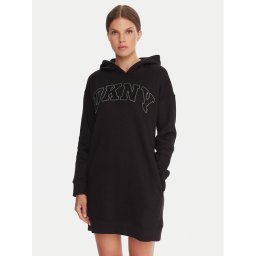 DKNY Sport Ежедневна рокля DP5D4917 Черен Regular Fit