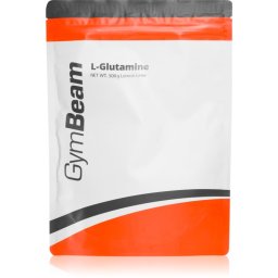 GymBeam L-Glutamine подобряване на образуването на мускулна маса вкус Lemon & Lime 500 гр.