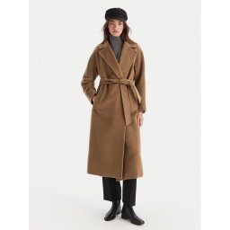 Weekend Max Mara Вълнено палто Tempera 2525016082 Кафяв Regular Fit