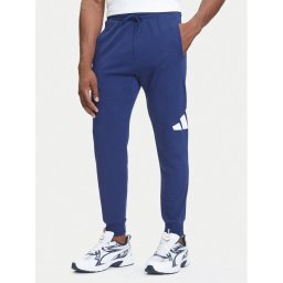 adidas Долнище анцуг Essentials Big Logo JE8967 Тъмносин Regular Fit