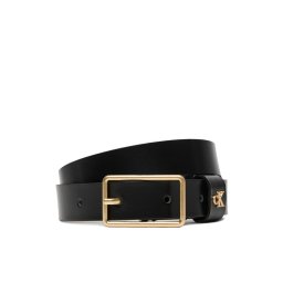 Calvin Klein Дамски колан Square Buckle Ck Loop 25Mm LV04F7050G Черен