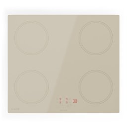Klarstein Victoria индукционен плот, 60 см, 4 плочи, плъзгач, функция Boost (CP4-KL-Vct-60-TrdCrm)