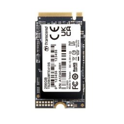 Твърд диск Transcend 256GB, M.2 2242, PCIe Gen4x4, NVMe, 3D TLC, DRAM-less