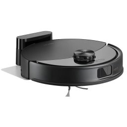 Прахосмукачка робот Roborock Q10 PF, Мощно засмукване до 10 000 Ра, Интелигентна навигация, Сухо и мокро почистване, Wi-Fi управление, Черен