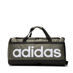 Спортна чанта adidas Essentials Linear Duffel Bag Medium HR5350 Зелен
