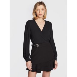 Liu Jo Ежедневна рокля WF2207 T3020 Черен Regular Fit