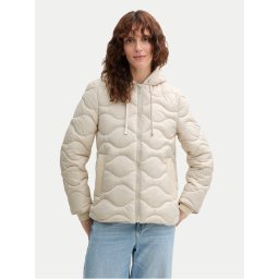 Tom Tailor Пухено яке 1044399 Бежов Regular Fit