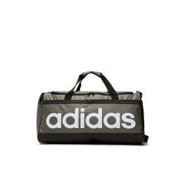 adidas Спортна чанта Essentials Linear Duffel Bag Medium HR5350 Зелен