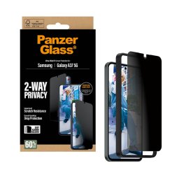 Стъклен протектор PanzerGlass Privacy за Samsung Galaxy A37 5G, Ultra-Wide Fit w. EasyAligner