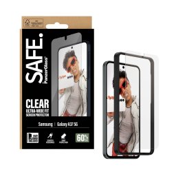 Стъклен протектор SAFE за Samsung Galaxy A37 5G, Ultra-Wide Fit w. EasyAligner