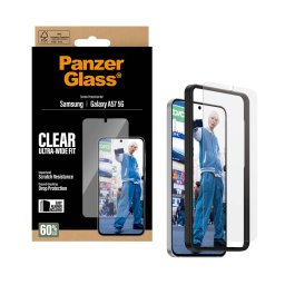Стъклен протектор PanzerGlass за Samsung Galaxy A57 5G, Ultra-Wide Fit w. EasyAligner