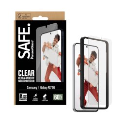 Стъклен протектор SAFE за Samsung Galaxy A57 5G, Ultra-Wide Fit w. EasyAligner