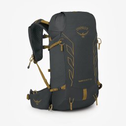 Раница Osprey Talon Velocity 2 Dark Charcoal/ Tumbleweed Yellw S/M