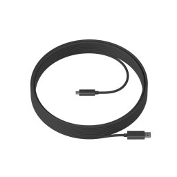 Logitech Strong USB Cable 10m, USB 3.2, Male USB A to Male USB C, Graphite