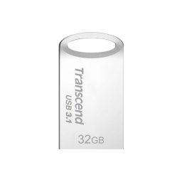 Transcend 32GB JETFLASH 710, USB 3.1, Silver Plating