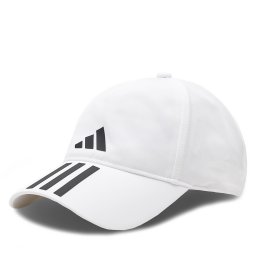 Шапка с козирка adidas 3-Stripes AEROREADY Running Training Baseball Cap HT2043 Бял