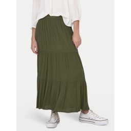 ONLY Макси пола Mikka 15324808 Зелен Regular Fit